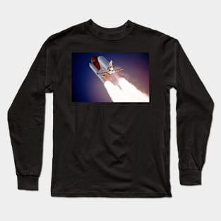 Space Shuttle Atlantis Long Sleeve T-Shirt